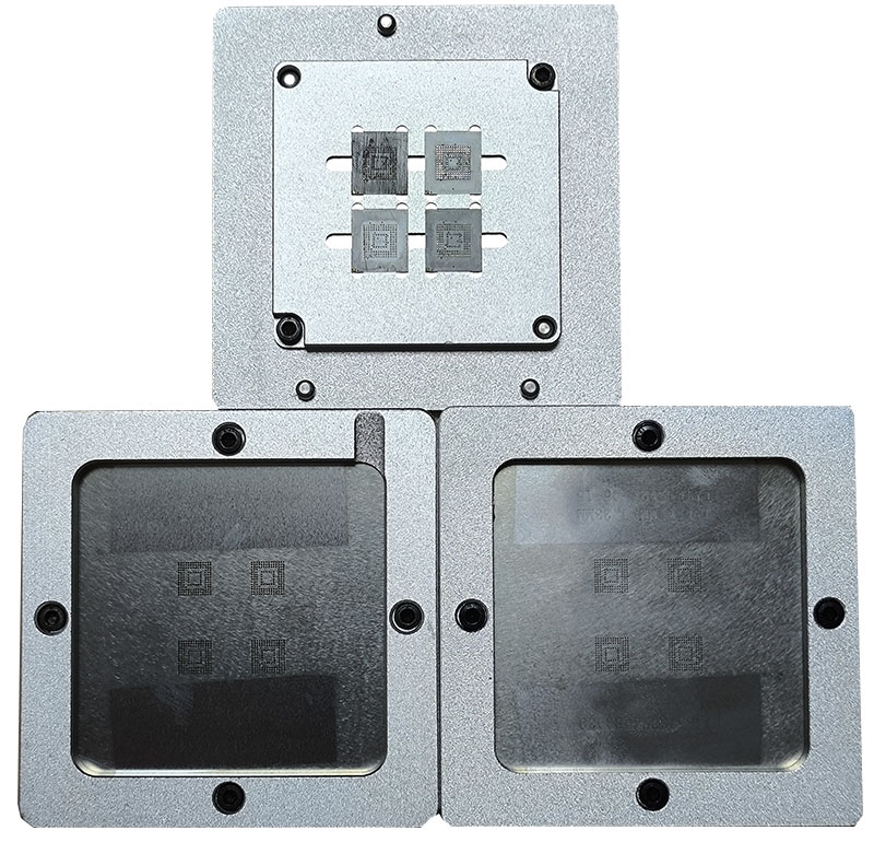 4 in 1 bga reballing kit for EMMC chip reballing station