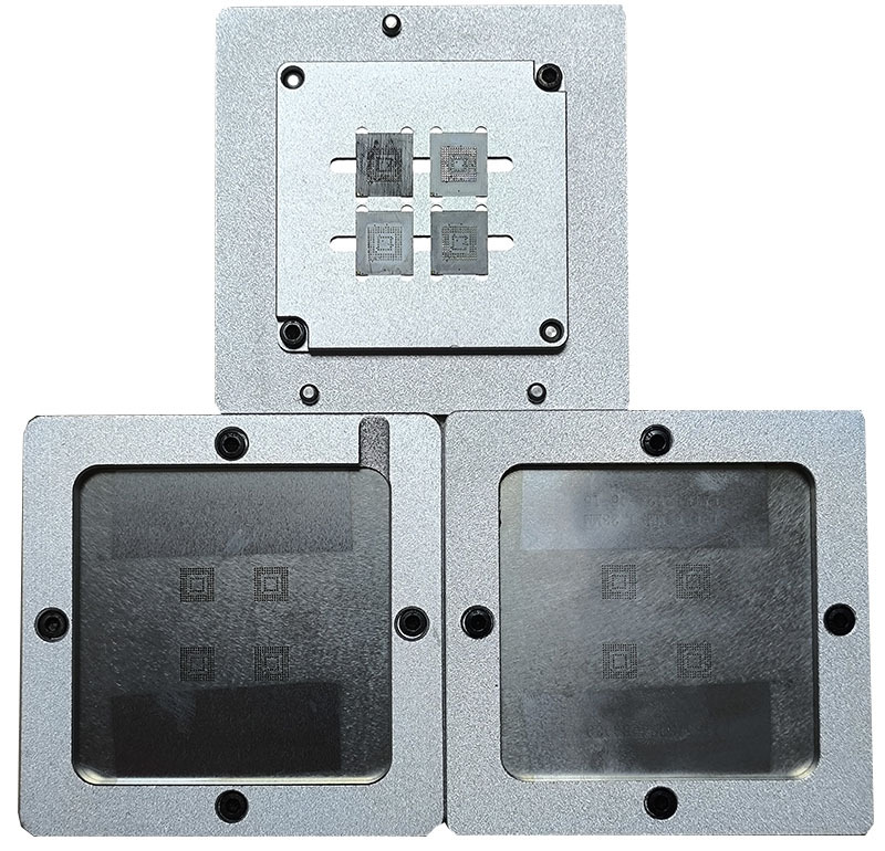 4 in 1 bga reballing kit for EMMC chip reballing station