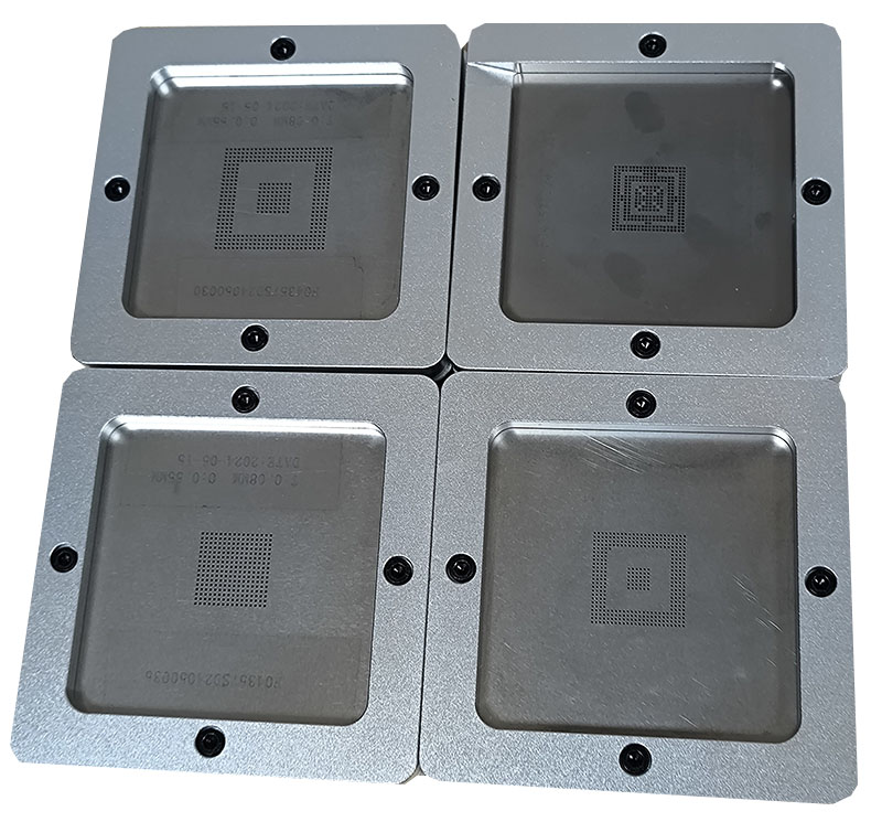 4 in 1 bga reballing kit for EMMC chip reballing station