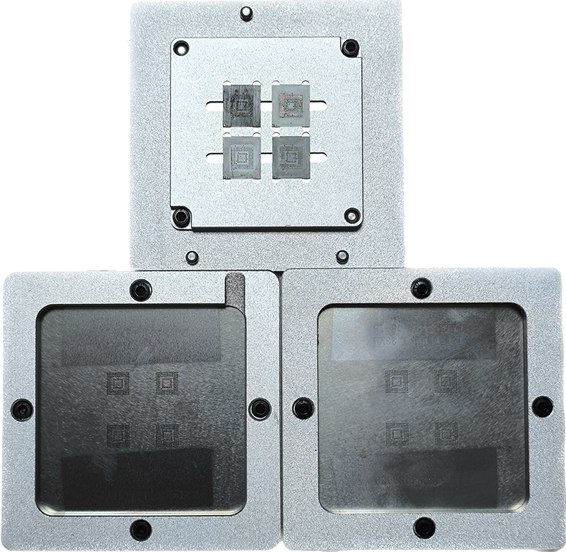 4 in 1 bga reballing kit for EMMC chip reballing station