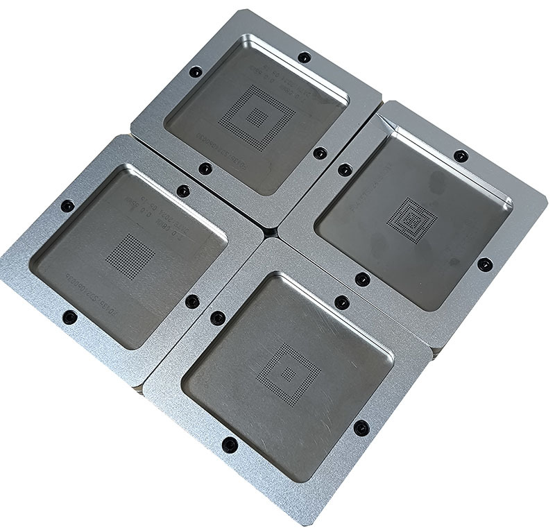 BCM6755 reballing kit for BGA chip repair machine customize