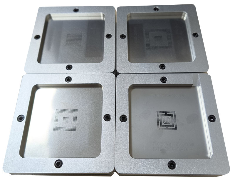 BCM6755 reballing kit for BGA chip repair machine customize