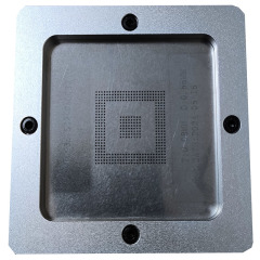 GE28F160C3BD70A silver ball planting table BGA steel mesh template bracket Foxture fixture for PCB chip welding rework repair fixture