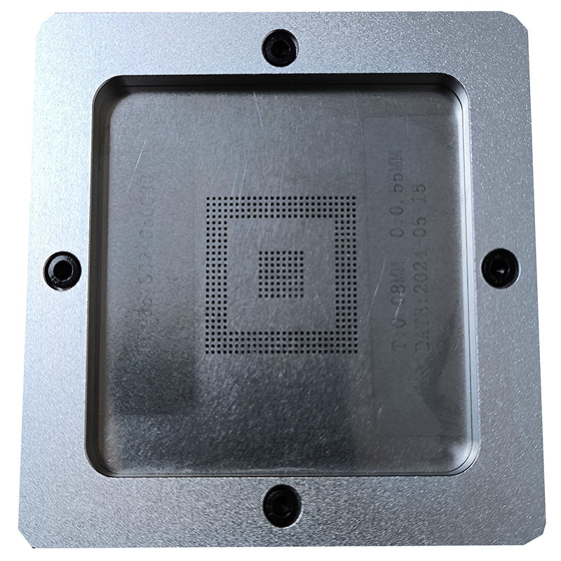 GE28F160C3BD70A silver ball planting table BGA steel mesh template bracket Foxture fixture for PCB chip welding rework repair fixture
