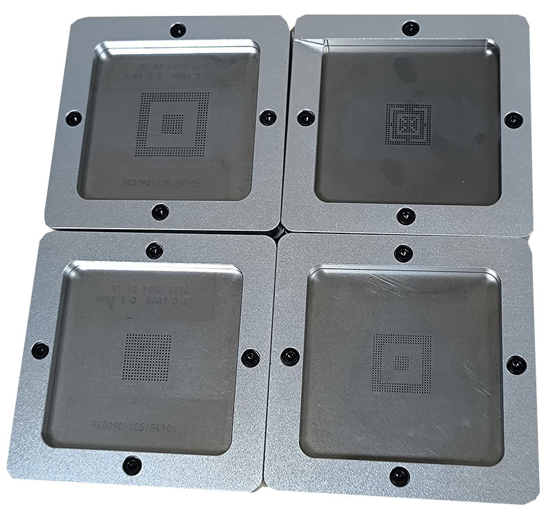 BCM6755 reballing kit for BGA chip repair machine customize