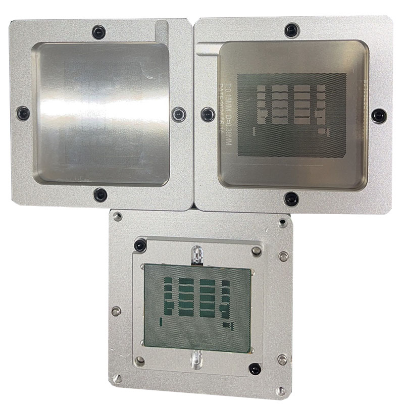 CPU BGA ball planting table, automatic positioning, universal magnetic tin planting fixture, bead planting table
