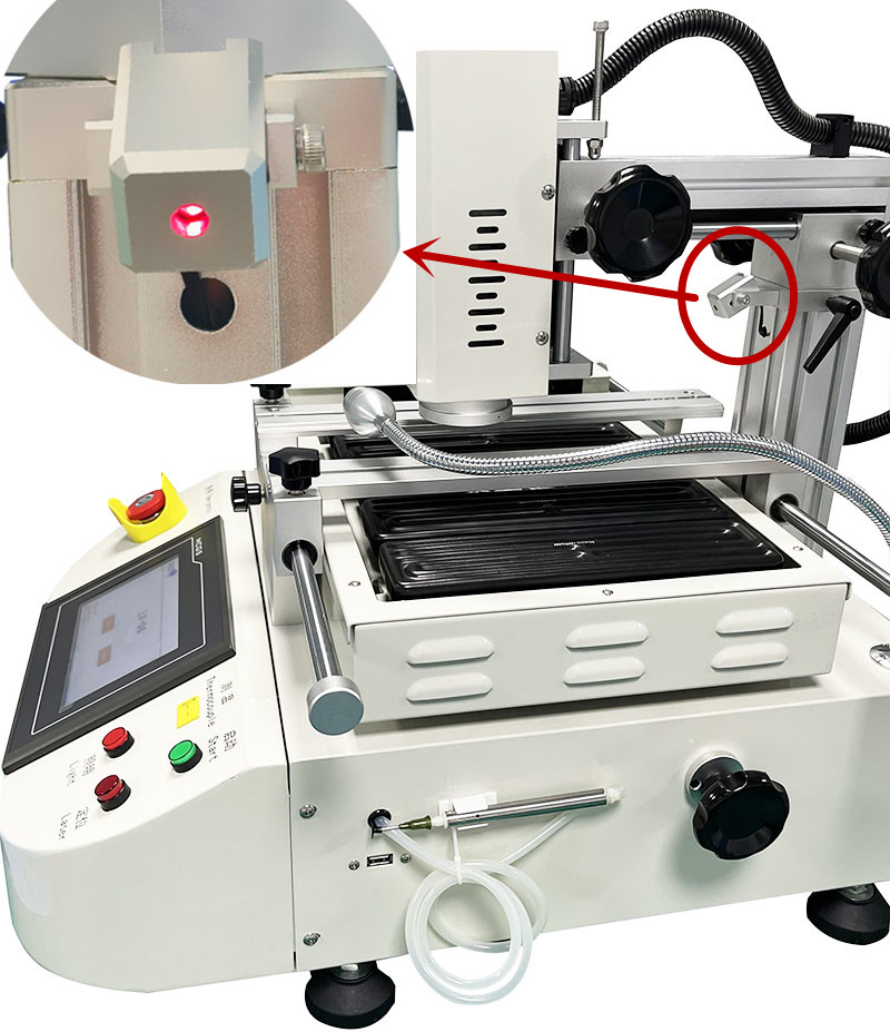 Laser positioning bga reballing machine TV PS4 laptop mobile IC repairing tools BGA rework station price LV-06