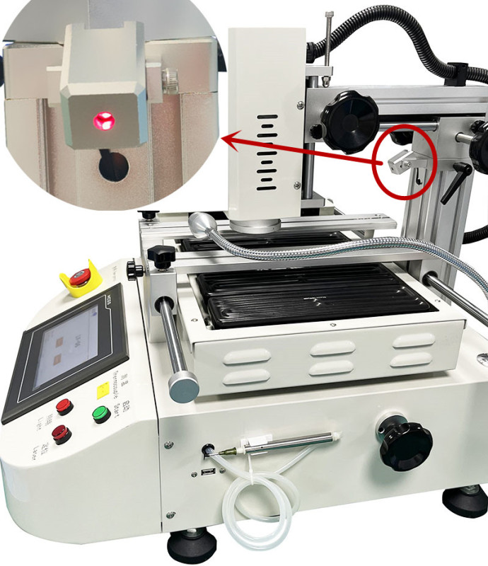 Laser positioning bga reballing machine TV PS4 laptop mobile IC repairing tools BGA rework station price LV-06