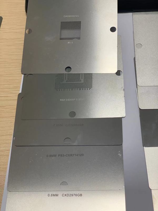 BGA reballing kit BGA stencil for DDR PS3 PS4 XBOX360