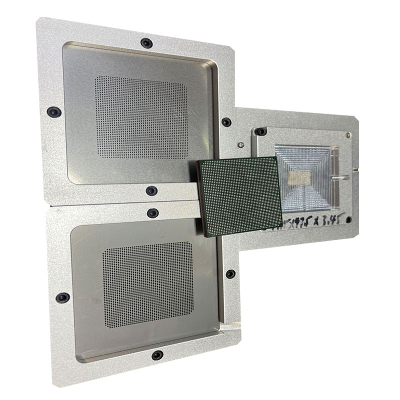 FLVB2104AAY2 BGA Reballing Station Kit Fixture Jig 90mm BGA Heavy Duty Table Template Bracket Clamp PCB