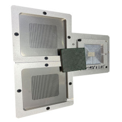 FLVB2104AAY2 BGA Reballing Station Kit Fixture Jig 90mm BGA Heavy Duty Table Template Bracket Clamp PCB