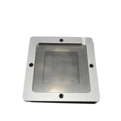 Xbox series s cpu BGA Reballing Kit IC Chip Reballing Station Rework Machine Accessory Silver Platform Template Holder Fixture Jig Kit Set
