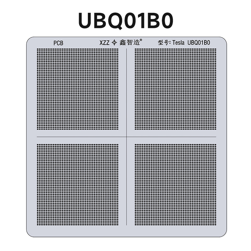 Applicable to Tesla models 3/Y/S/X car computer AP board GPU chip UBQ01B0 BGA reballing kit BGA stencil