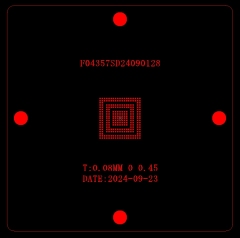 ECU TRUCK BGA chip reballing stencil RTL9068ABD