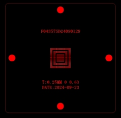 ECU TRUCK BGA chip reballing stencil RTL9068ABD