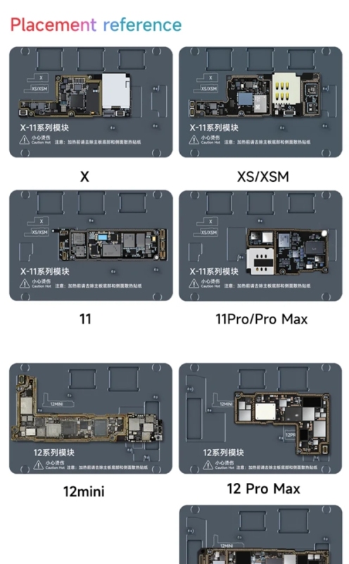 L2023 Intelligent Desoldering Station For iPhone X-14PM/15 Pro Max Motherboard IC Chip BGA Stencil Welding Heater Tool