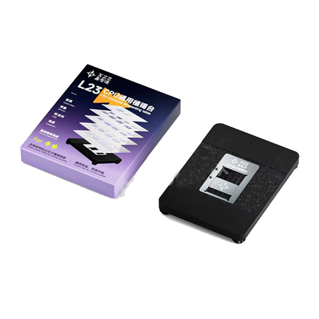 L23-CPU Reballing Stencil Kit For iPhone A8-A16 Android Lower Steel Mesh Universal Magnetic Base BGA Tin Planting Table