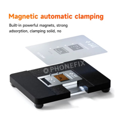 L23-CPU Reballing Stencil Kit For iPhone A8-A16 Android Lower Steel Mesh Universal Magnetic Base BGA Tin Planting Table