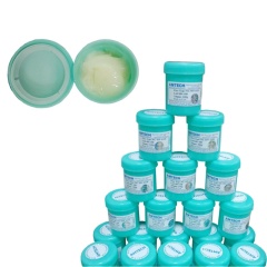 Solder paste glue for BGA board repair