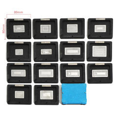 DS-201A BGA Reballing Stencil Soldering Tool Kit For Macbook Air/Pro Macbook A1534/A2159 IC Chip Planting Tin Template Fixture