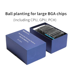 DS-201A BGA Reballing Stencil Soldering Tool Kit For Macbook Air/Pro Macbook A1534/A2159 IC Chip Planting Tin Template Fixture