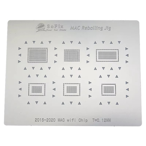 Stencil Steel Planting Tin Mesh Repair Platform for Macbook CD3215/CD3217 2016-2020 PMU Power Chip BGA Reballing