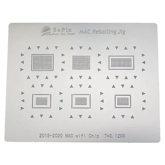Stencil Steel Planting Tin Mesh Repair Platform for Macbook CD3215/CD3217 2016-2020 PMU Power Chip BGA Reballing