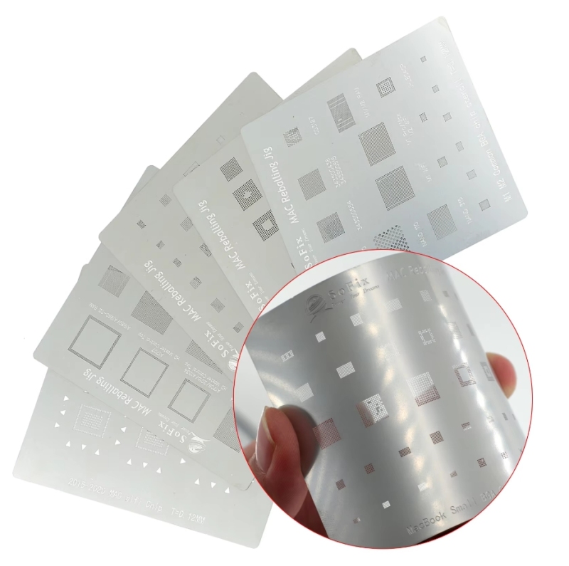 Stencil Steel Planting Tin Mesh Repair Platform for Macbook CD3215/CD3217 2016-2020 PMU Power Chip BGA Reballing