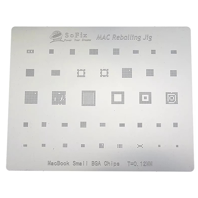 Stencil Steel Planting Tin Mesh Repair Platform for Macbook CD3215/CD3217 2016-2020 PMU Power Chip BGA Reballing