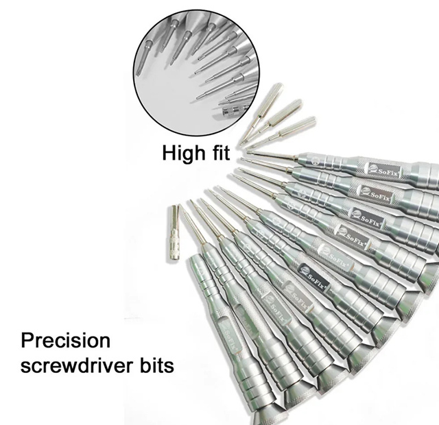 S-003PRO Screwdriver Kit for Macbook All Android Phones Screw Removal Installation for Microsoft Tablets Full Range Repair Tool