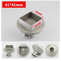Hot Air Gun Square Nozzles 15-45mm BGA Soldering Station Rework Stations Universal BGA Titanium Alloy Nozzle Welding Accessories