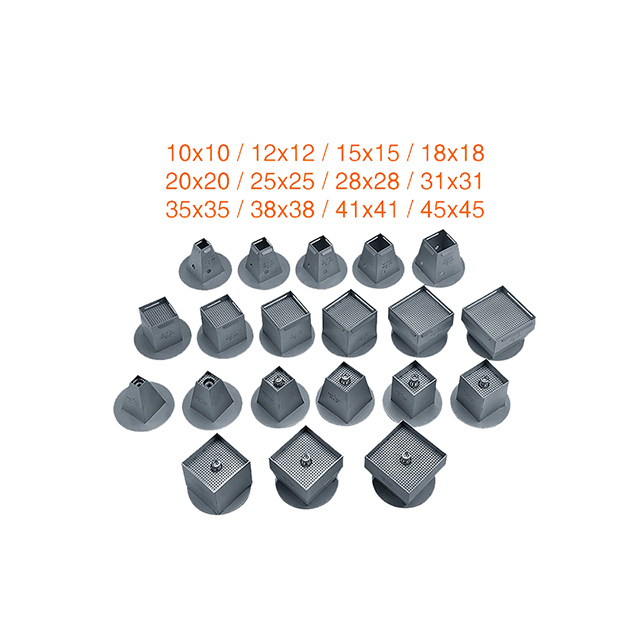 BGA Upper Part TOP Nozzle Hot Air Nozzle For Rework Station 15x15 18x18 20x20 25x25 28x28 31x31 35x35 41x41 45x45 55x55