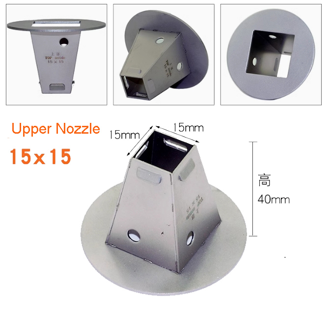 BGA Upper Part TOP Nozzle Hot Air Nozzle For Rework Station 15x15 18x18 20x20 25x25 28x28 31x31 35x35 41x41 45x45 55x55