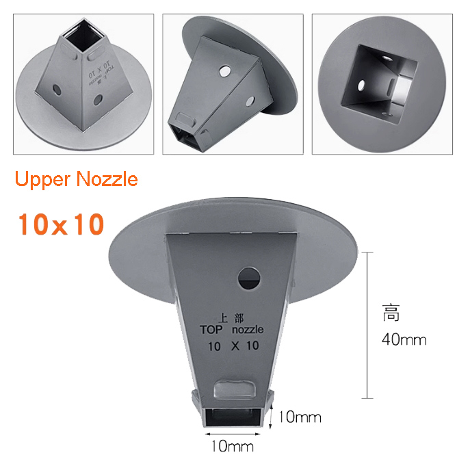 BGA Upper Part TOP Nozzle Hot Air Nozzle For Rework Station 15x15 18x18 20x20 25x25 28x28 31x31 35x35 41x41 45x45 55x55