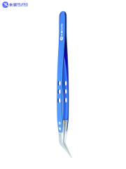 MiJing Anti-static Ceramic tweezers Stainless Steel Ultra Fine Tweezers Flying Wires Maintenance tool For IC motherboard repair