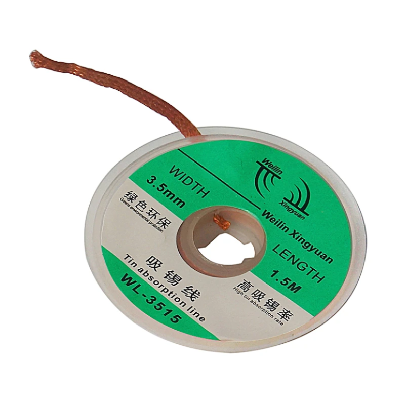 2mm 2.5mm 3mm 3.5mm Width 1.5M Length Desoldering Braid Welding Solder Remover Wick Wire Lead Cord Flux BGA Repair Tool