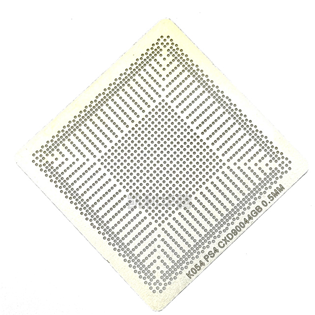 PS4 CPU CXD90044GB customize bga reballing kit 80x80 90x90 CXD90044 PS4 heatable stencil PRO GPU APU stencil