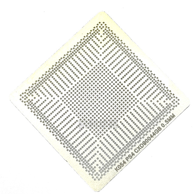 PS4 CPU CXD90044GB customize bga reballing kit 80x80 90x90 CXD90044 PS4 heatable stencil PRO GPU APU stencil