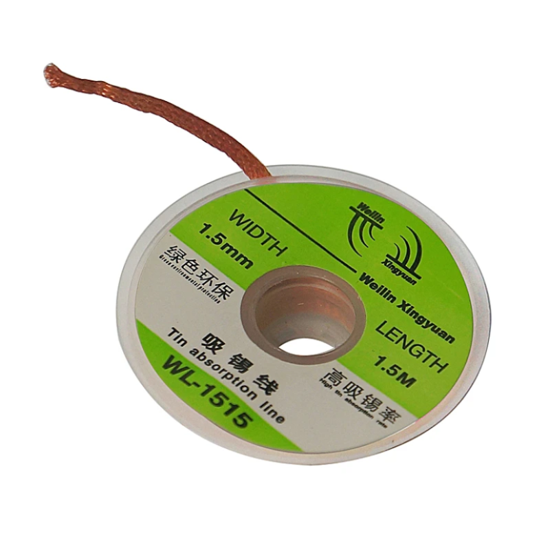 2mm 2.5mm 3mm 3.5mm Width 1.5M Length Desoldering Braid Welding Solder Remover Wick Wire Lead Cord Flux BGA Repair Tool