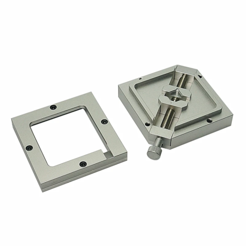 90MM Silver BGA Reballing Station Stencils Template Holder Fixture Jig with Allen key For PCB Chip Soldering Rework Repair