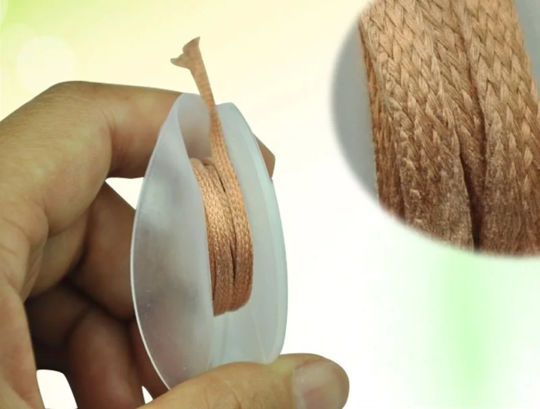 2mm 2.5mm 3mm 3.5mm Width 1.5M Length Desoldering Braid Welding Solder Remover Wick Wire Lead Cord Flux BGA Repair Tool