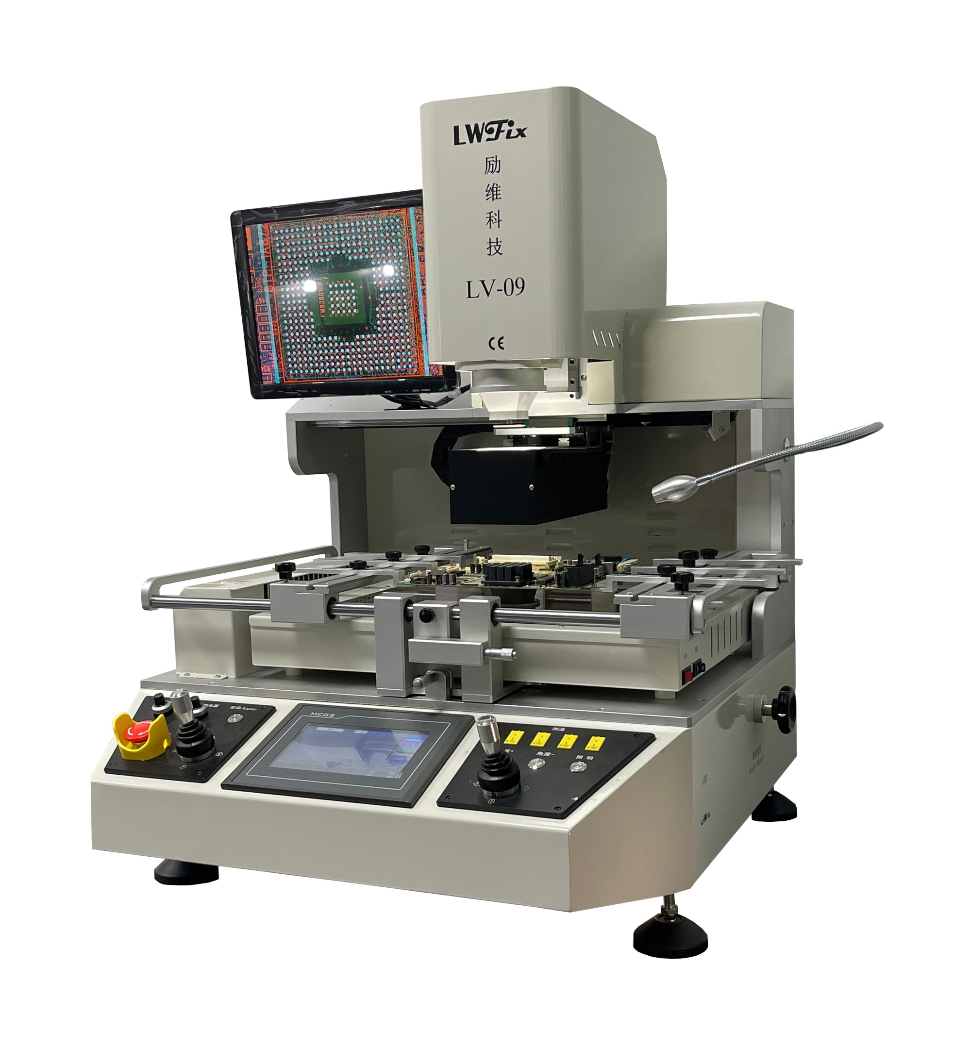 Precision 6800W BGA Rework Station for Motherboard and Laptop Chip Reballing