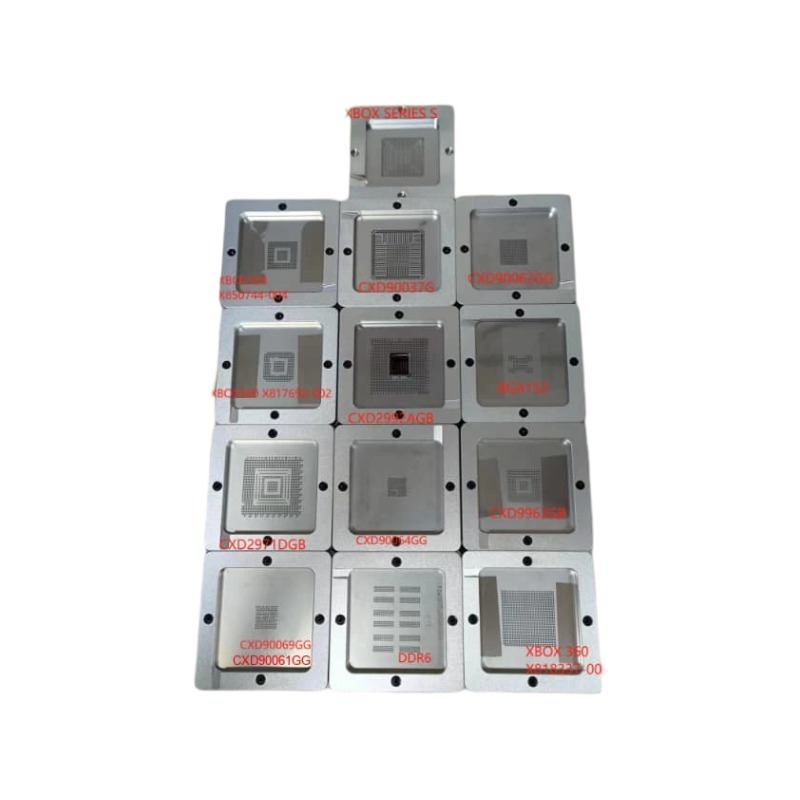 xbox series BGA Reballing Kit IC Chip Reballing Station Rework Machine ...