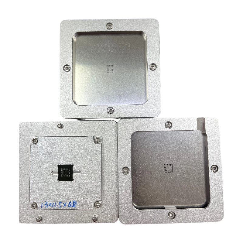 EMMC Chip BGA Reballing Stencil Kits Platform With Plate And Holder