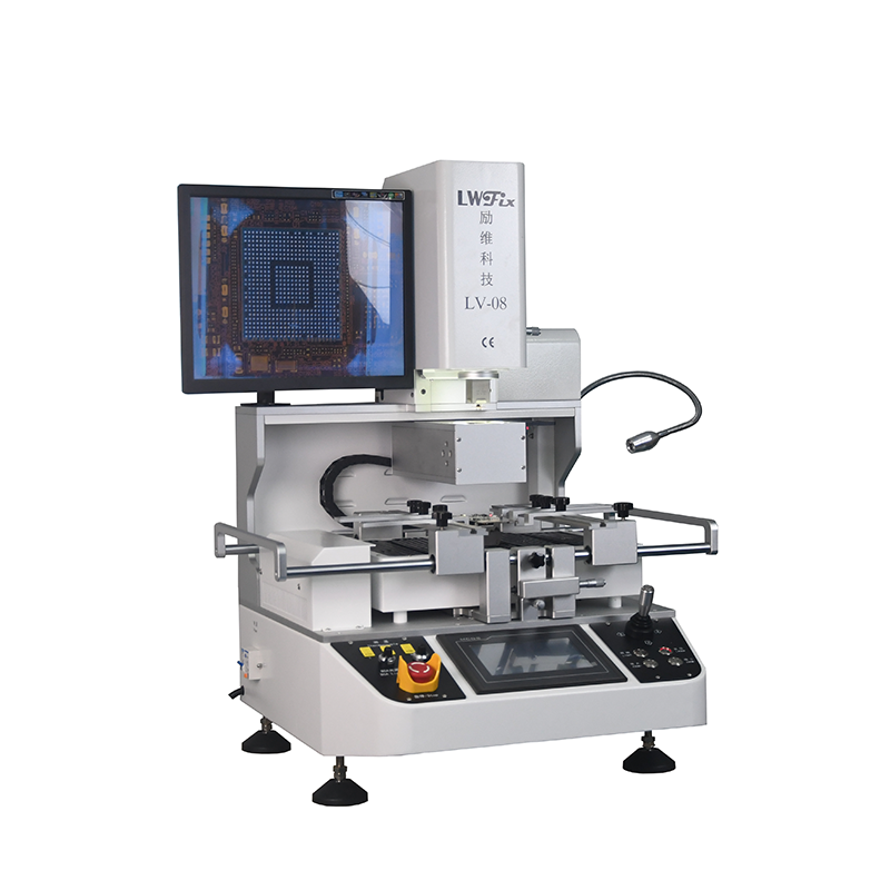 New LV-08 Automatic BGA Rework Station with Optical Alignment CCD System for PCB Chip Repair
