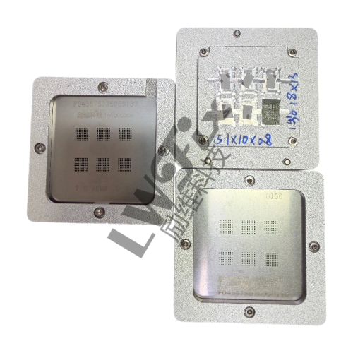 BGA Reballing Set for Automotive ECU, 28F256J3C125 chip