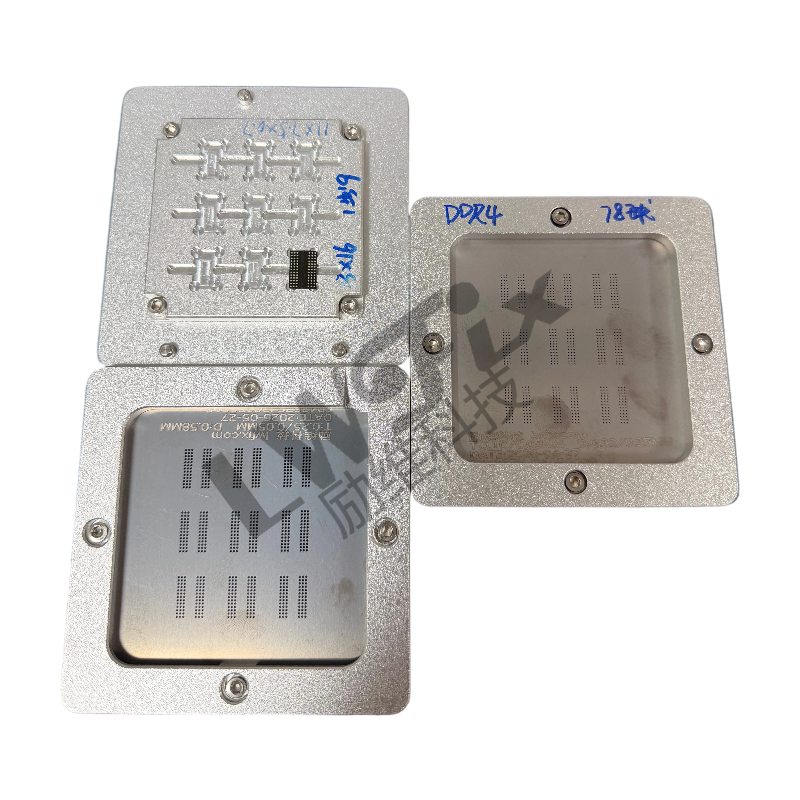 BGA Reballing Set for Automotive ECU, DDR4 chip 78 Ball