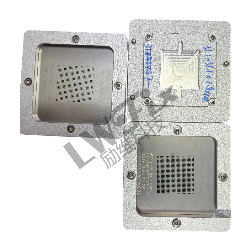 Custom BGA Reballing Stencil for GPU CPU ECU and IC Chip Repair