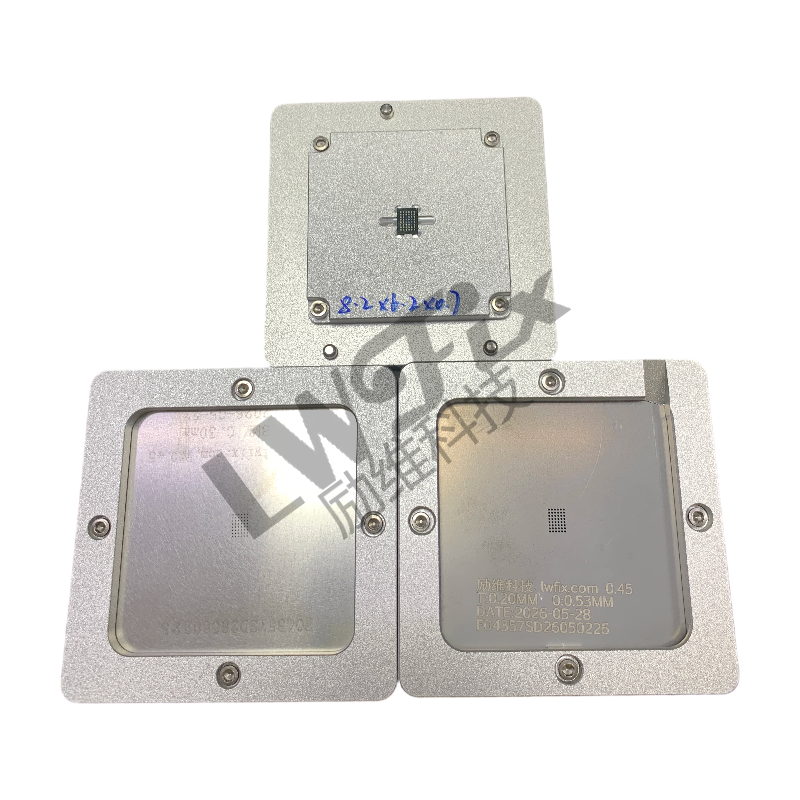 High Precision BGA Reballing Fixture for Semiconductor and PCB Repair