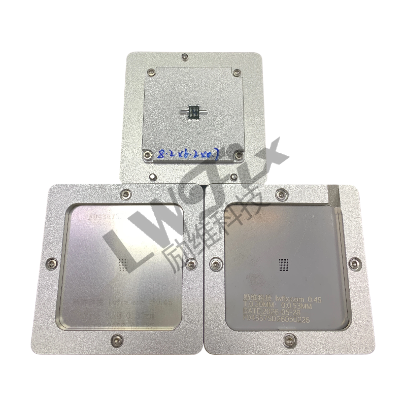 High Precision BGA Reballing Fixture for Semiconductor and PCB Repair